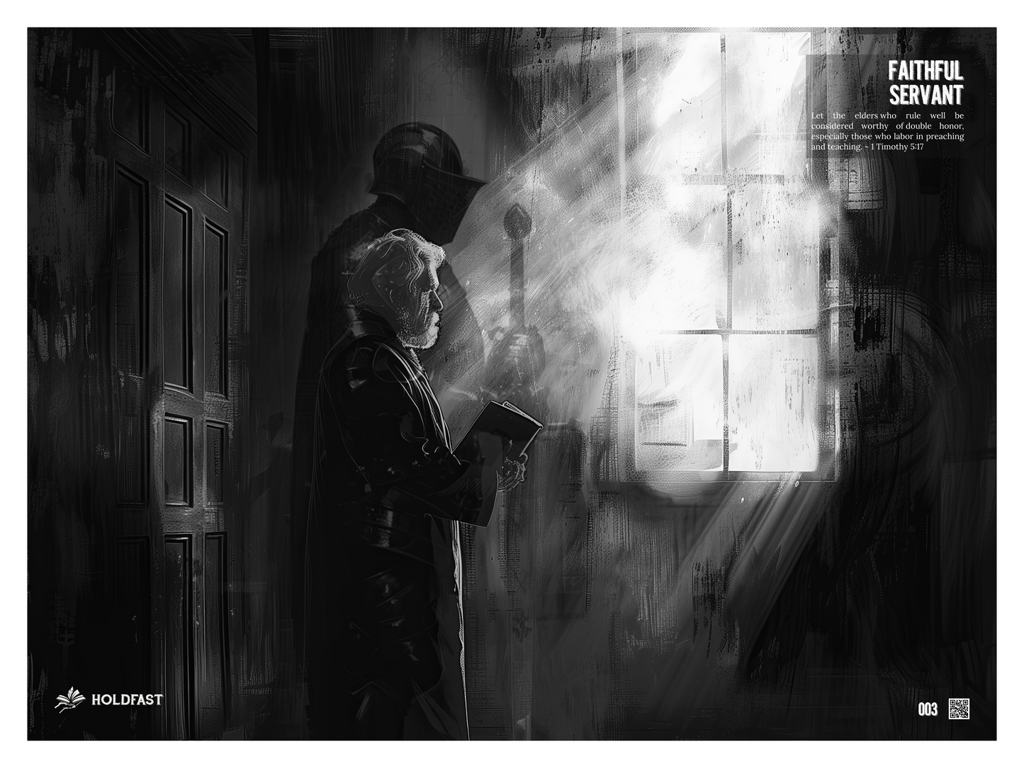 Faithful Servant - 18" by 24" Poster
