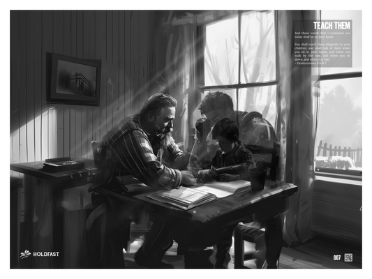 Teach Them - 18" by 24" Poster