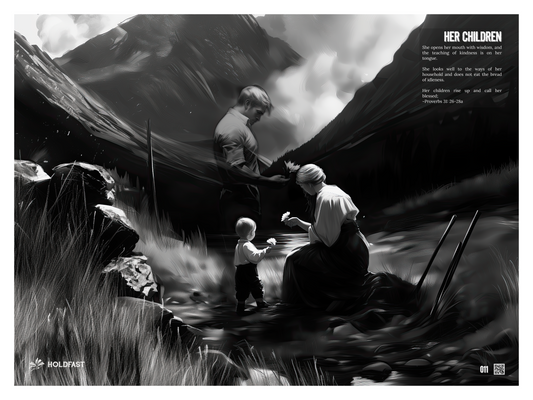 Her Children - 18" by 24" Poster