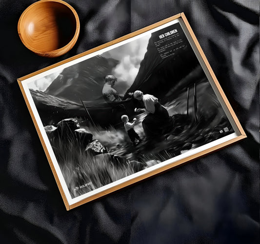 Her Children - 18" by 24" Poster